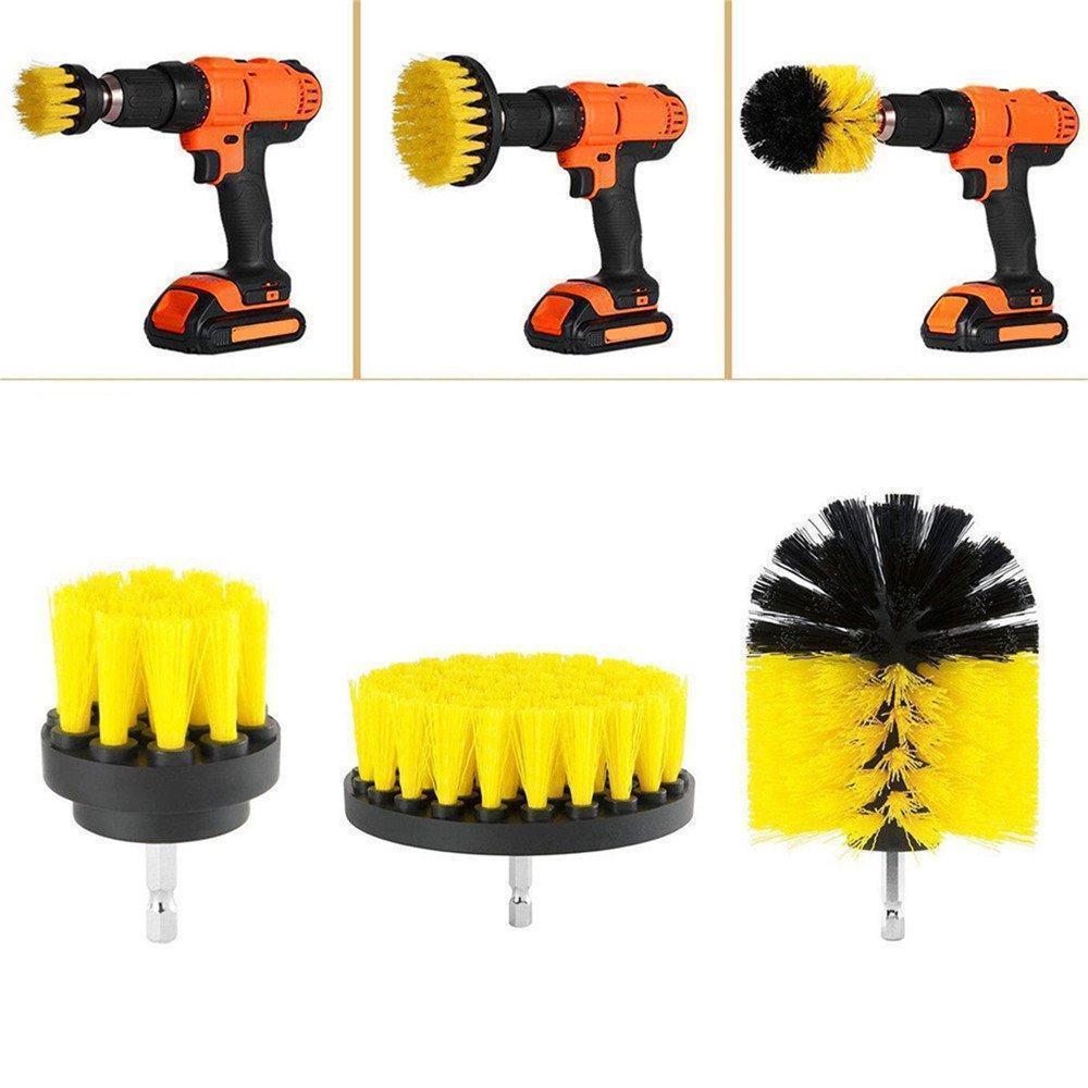 Heavy Duty Scrubbing Brush Set of 3
