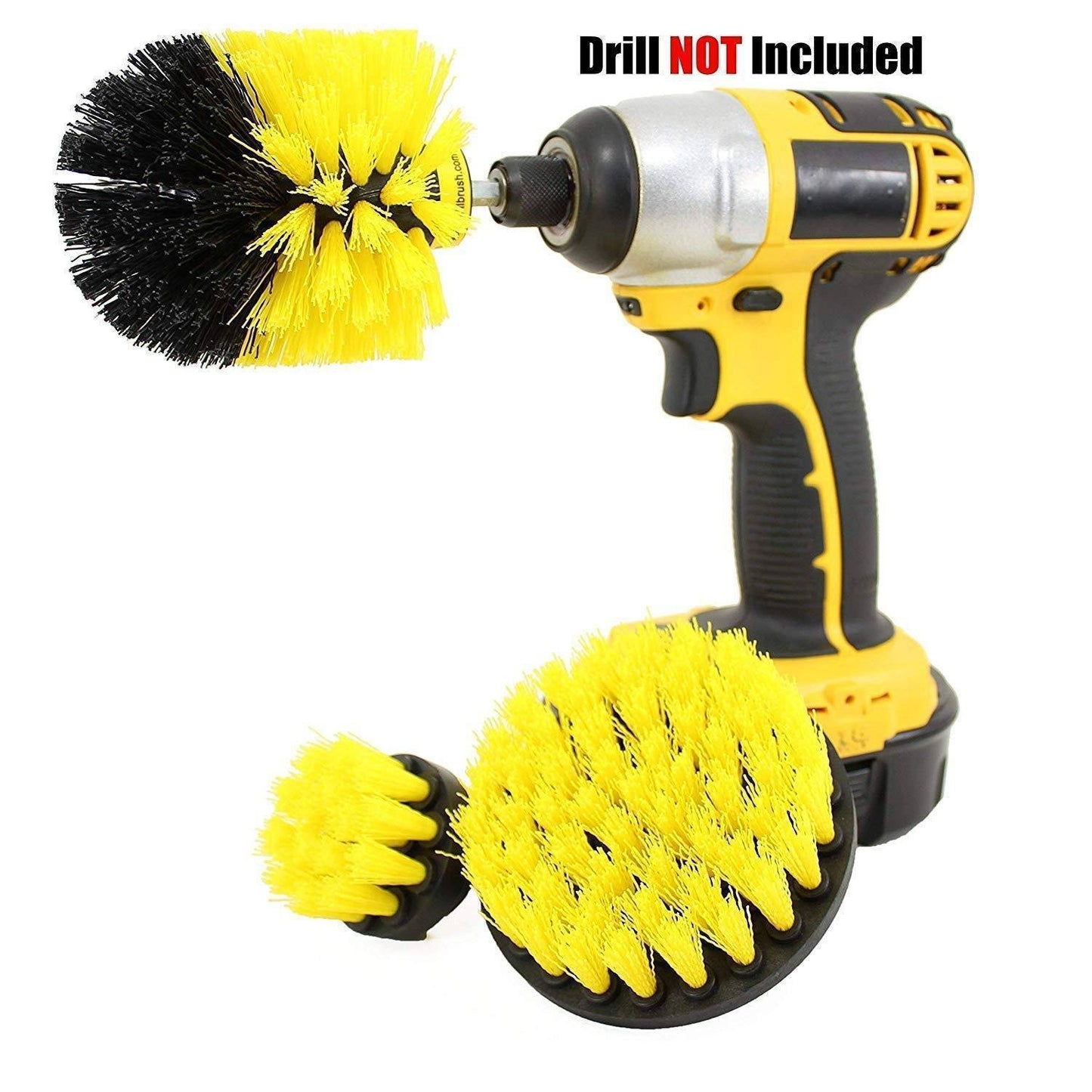Heavy Duty Scrubbing Brush Set of 3