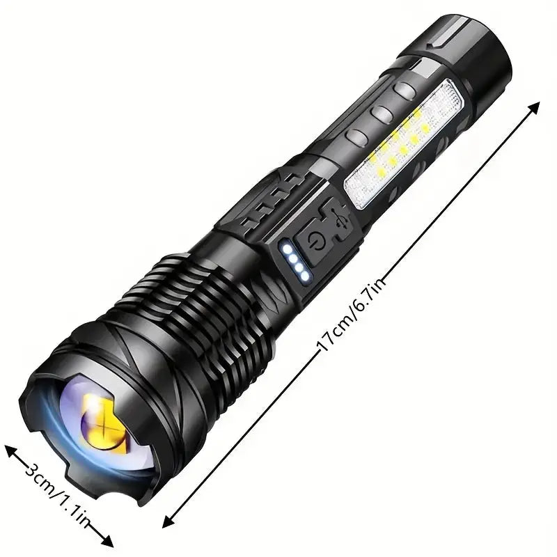 High Powered Tactical Flashlight 5000 Lumens