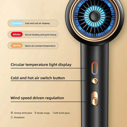 Powerful 2400W Ionic Fast Hair Dryer for Sleek Styling