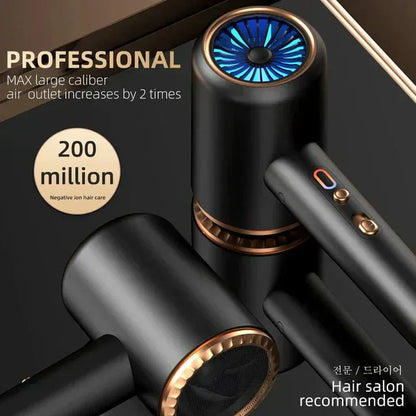 Powerful 2400W Ionic Fast Hair Dryer for Sleek Styling