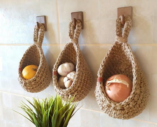 Outdoor Hanging Planter Baskets - Fesara