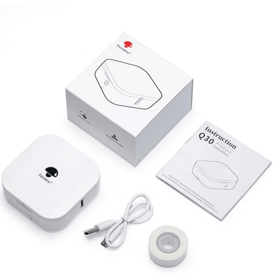 Compact Bluetooth Label Printer with Wireless Connectivity - Fesara