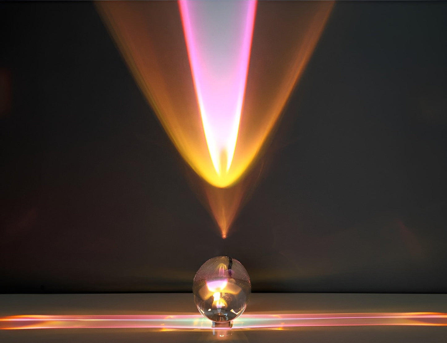 Colorful LED Projector Table Lamp