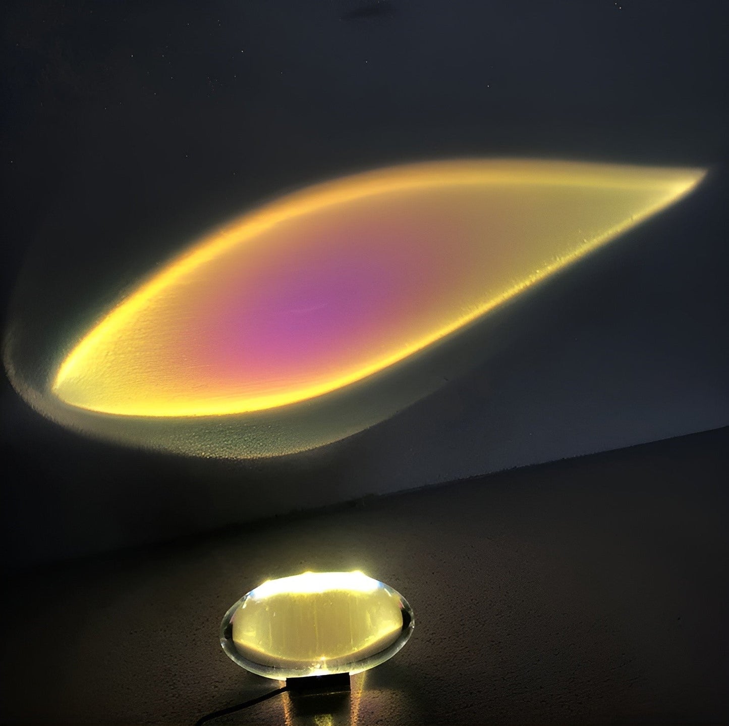 Colorful LED Projector Table Lamp