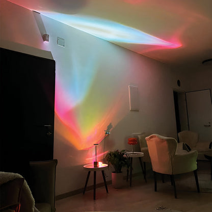 Colorful LED Projector Table Lamp