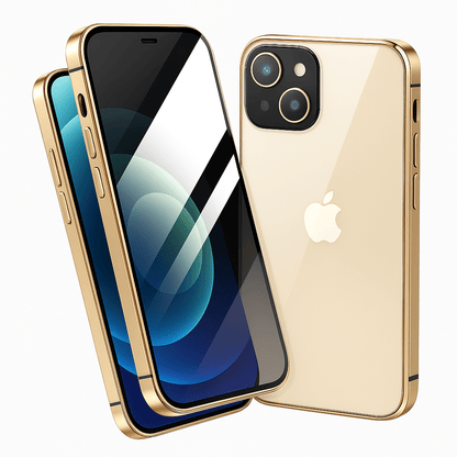 Secure Phone Case with Magnetic Closure and Screen Guard