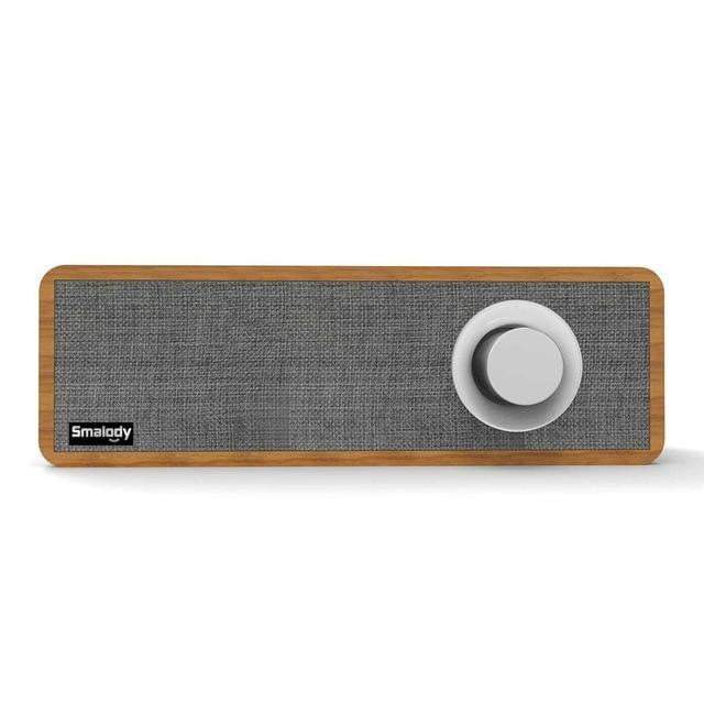 Compact Rechargeable Wooden Bluetooth Speaker - Fesara