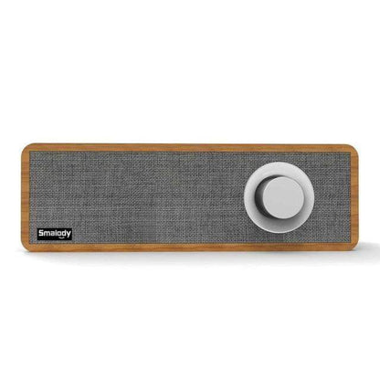 Compact Rechargeable Wooden Bluetooth Speaker - Fesara