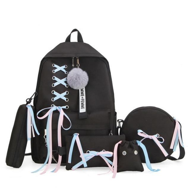 Safe Big Student Backpacks for Girls with USB Charger