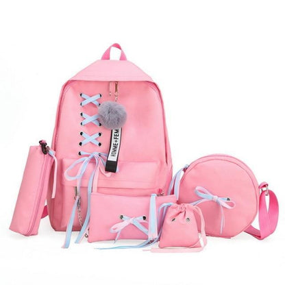 Safe Big Student Backpacks for Girls with USB Charger