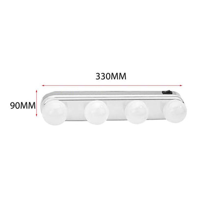 Compact LED Travel Mirror Light