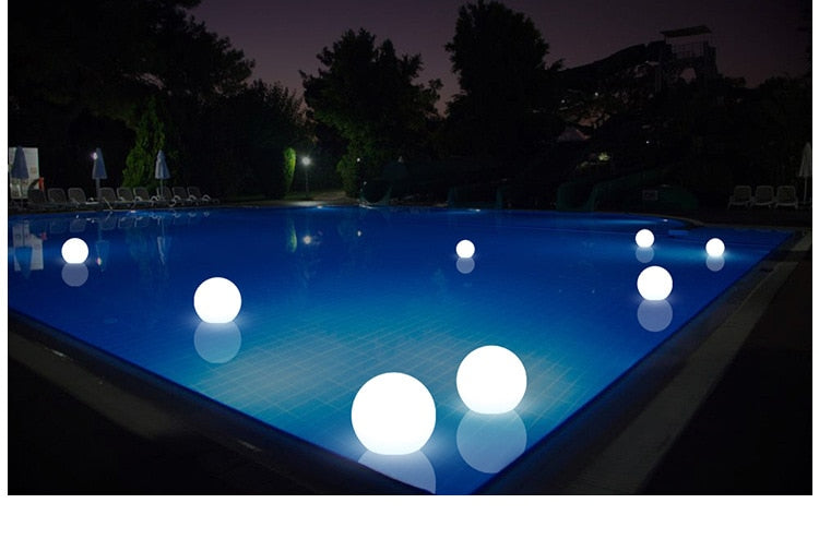 Colorful Outdoor LED Solar Ball Lamp