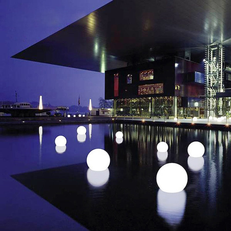 Colorful Outdoor LED Solar Ball Lamp