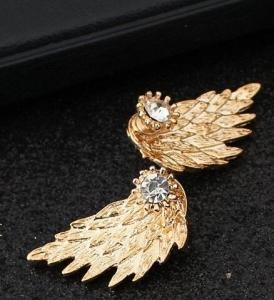Delicate Wing Shaped Earrings - Fesara