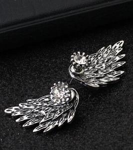 Delicate Wing Shaped Earrings