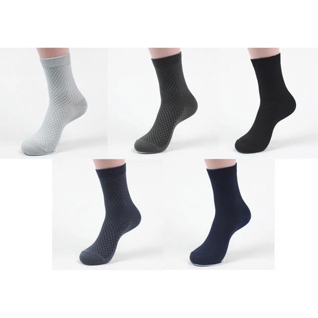 Comfortable Bamboo Socks for Men 5-Pack