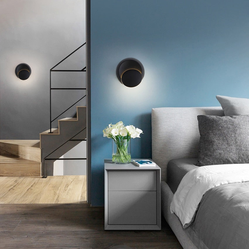 Modern 360 Degree LED Wall Lamp