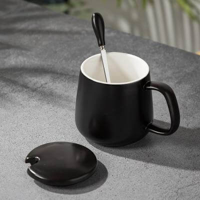Luxury Marble Patterned Coffee Mug Gift Set