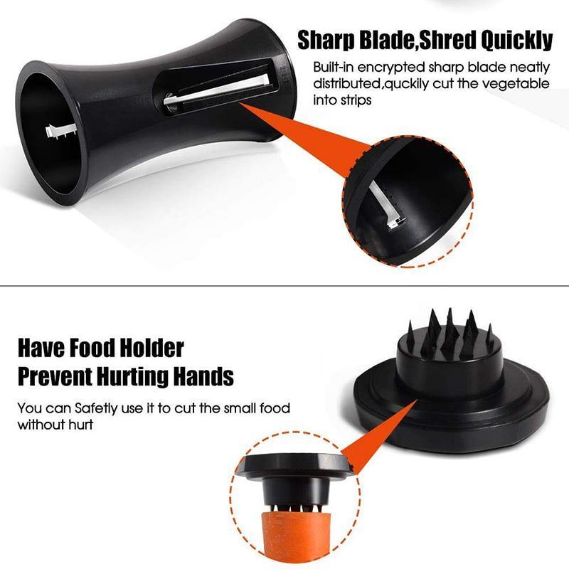 Easy Vegetable Spiral Cutter