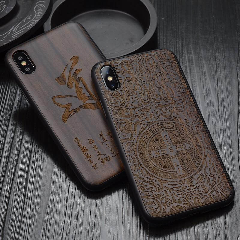 Premium Wood Bendable Phone Cover - Fesara