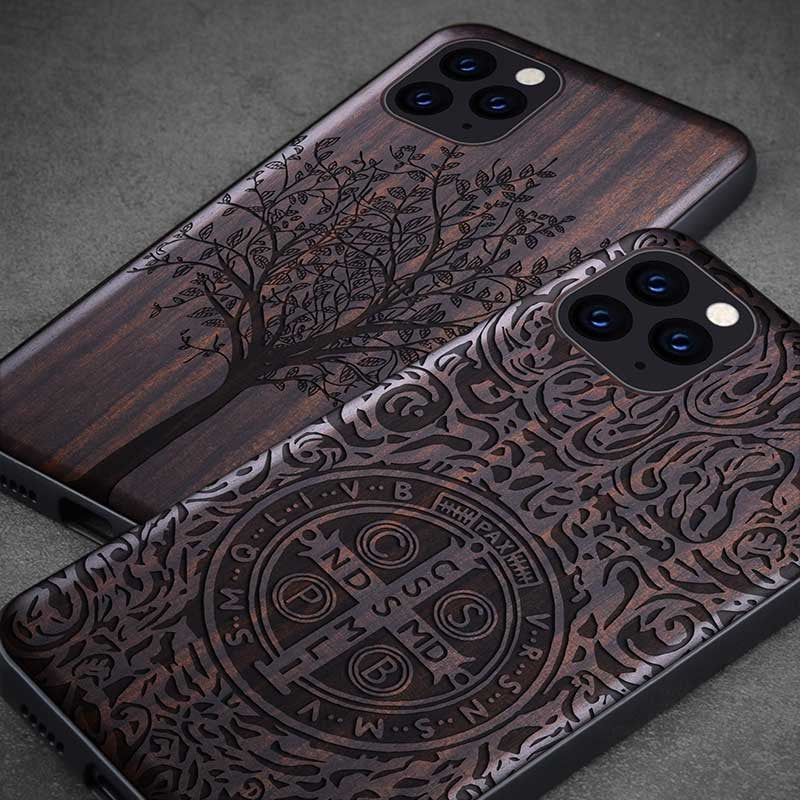 Premium Wood Bendable Phone Cover