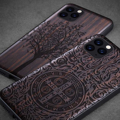 Premium Wood Bendable Phone Cover