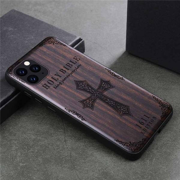 Premium Wood Bendable Phone Cover