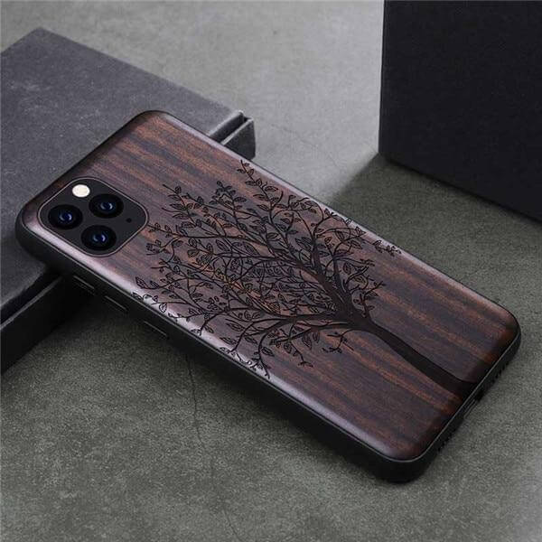 Premium Wood Bendable Phone Cover