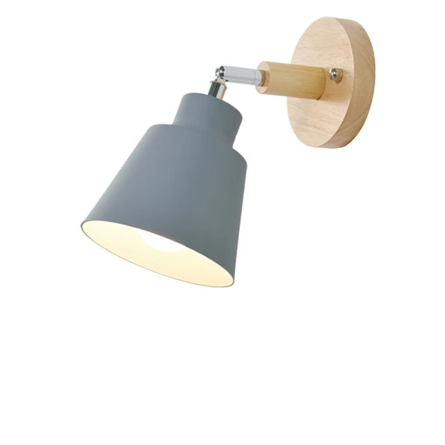 Rotating Modern Wall Light with Pull Chain Switch
