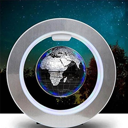 Illuminated Floating World Map Lamp