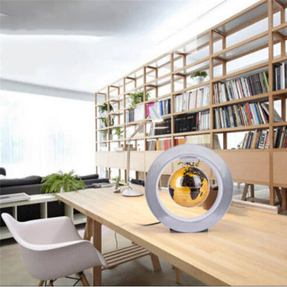 Illuminated Floating World Map Lamp