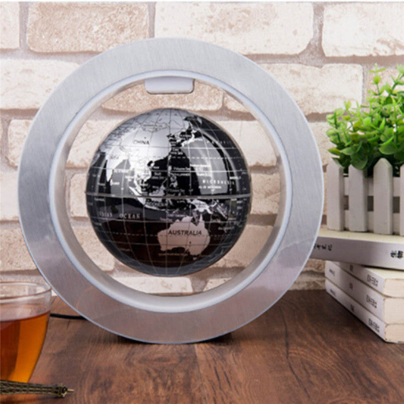 Illuminated Floating World Map Lamp