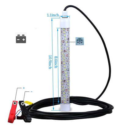 Bright Waterproof LED Fishing Lamp – 360° Night Fishing Light