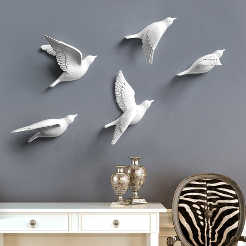 Exquisite Handmade Bird Wall Decoration