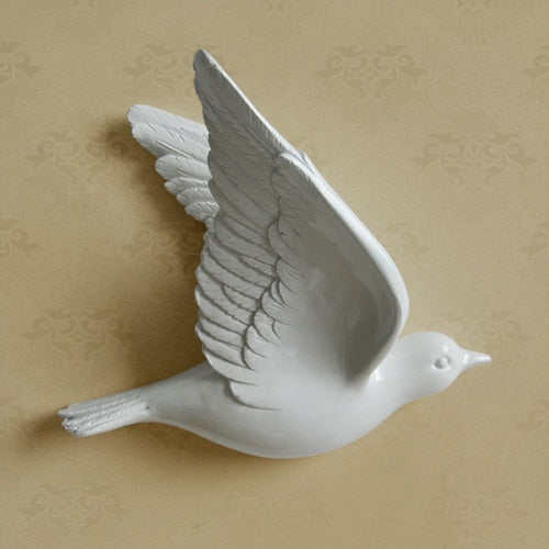 Exquisite Handmade Bird Wall Decoration