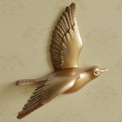 Exquisite Handmade Bird Wall Decoration