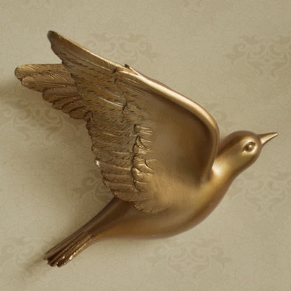 Exquisite Handmade Bird Wall Decoration