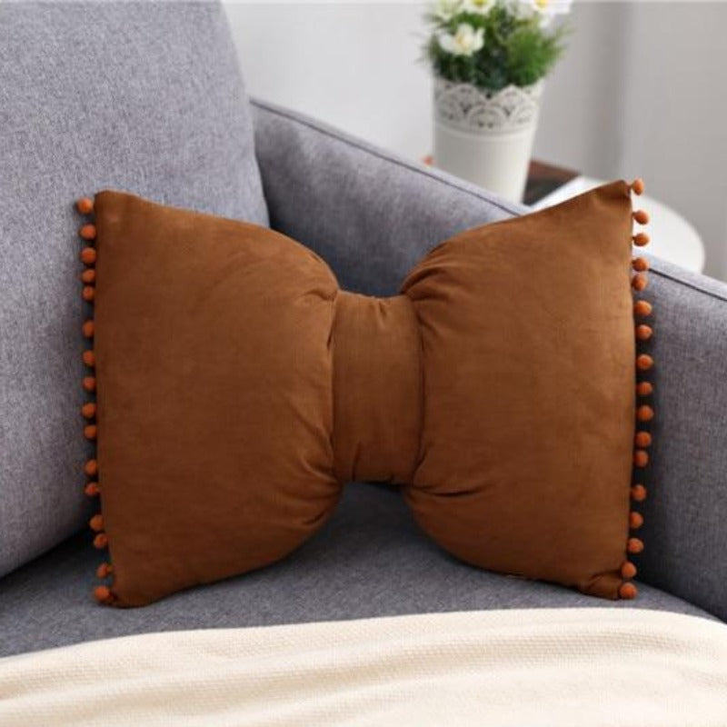 Stylish Arch Shaped Throw Pillow Accent