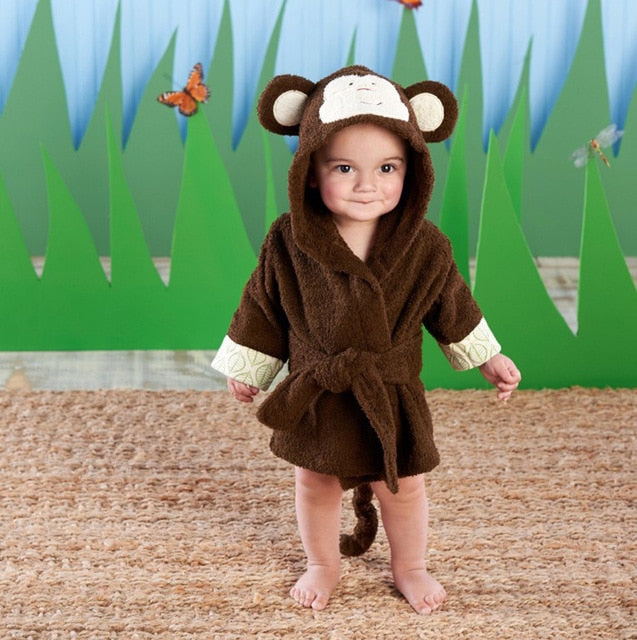 Fun Animal Hooded Beach Towel
