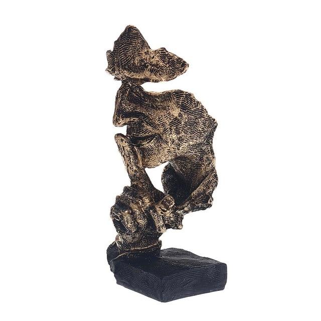 Luxury Gold Art Sculpture Modern Nordic Home Decor - Fesara