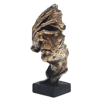 Luxury Gold Art Sculpture Modern Nordic Home Decor