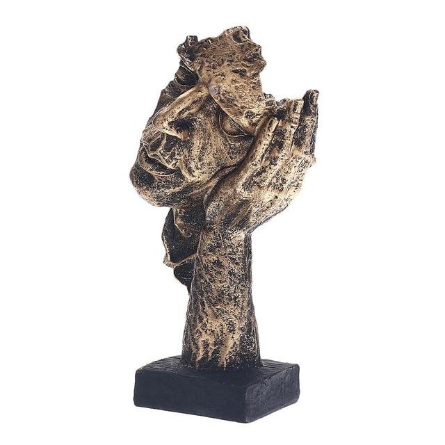 Luxury Gold Art Sculpture Modern Nordic Home Decor