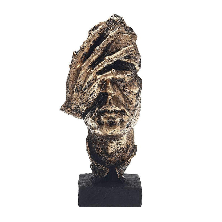 Luxury Gold Art Sculpture Modern Nordic Home Decor