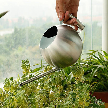 FlowStream - Durable Metal Indoor Watering Can with Precision Spout for House Plants-6