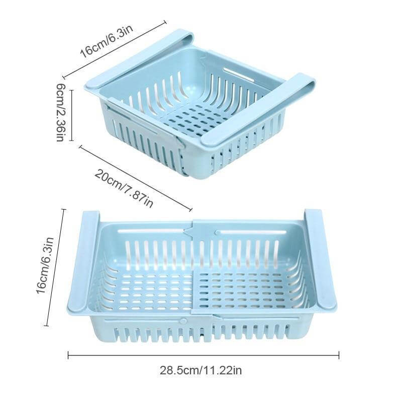 Space Saving Refrigerator Storage Bin