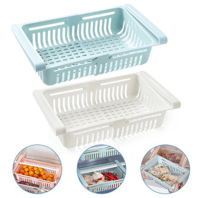Space Saving Refrigerator Storage Bin