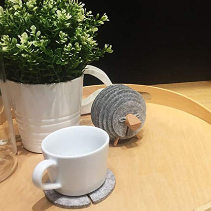 Fesara | Thermal Grip Fleece Coaster Set