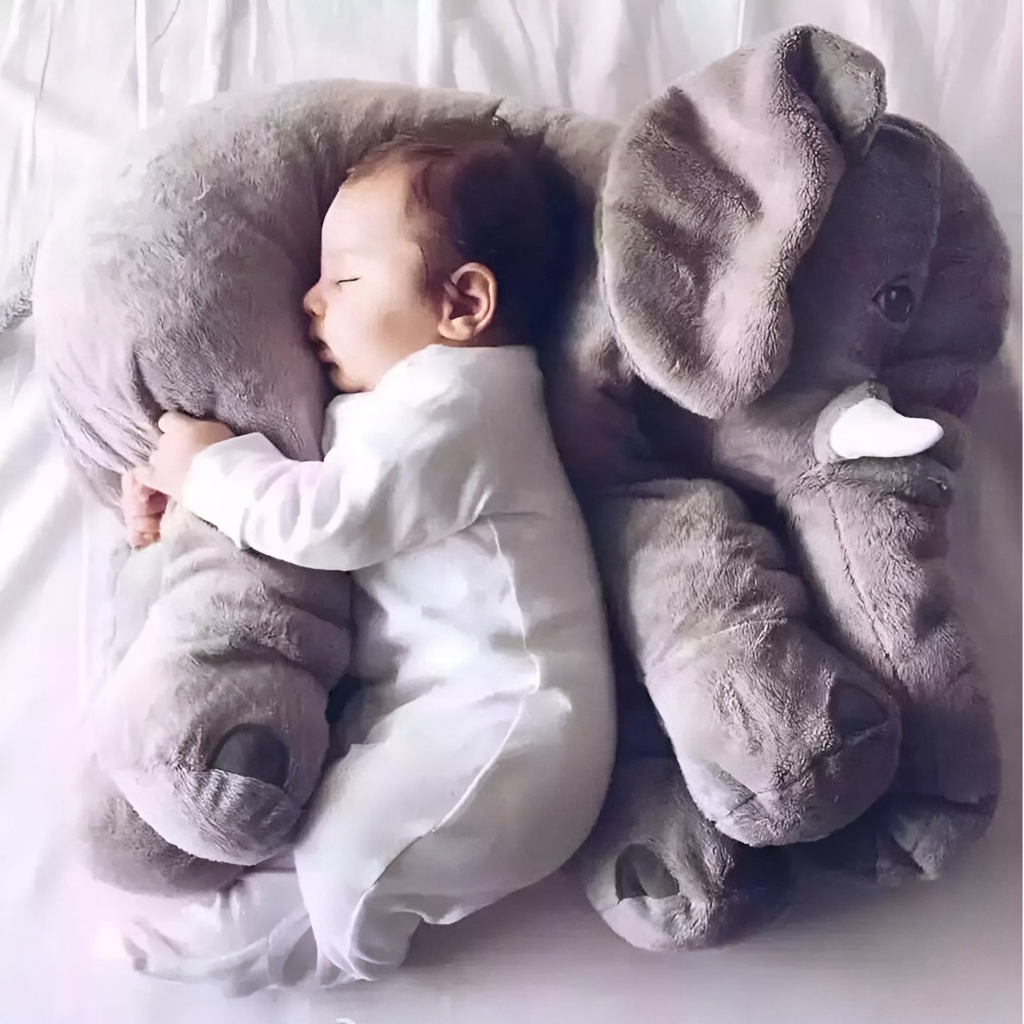 Soft Cuddly Elephant Baby Toy Pillow