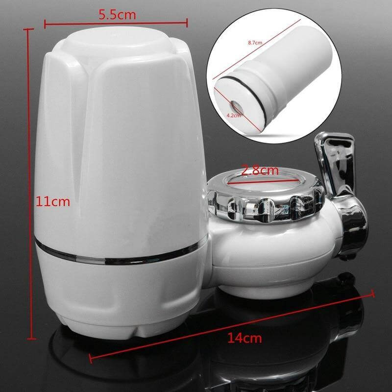 Stylish Ceramic Kitchen Faucet Filter System